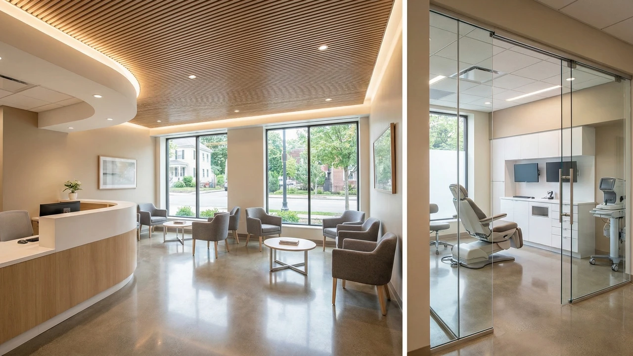 Healthcare clinic fit-out project by Oasis Total Solutions in New Haven CT