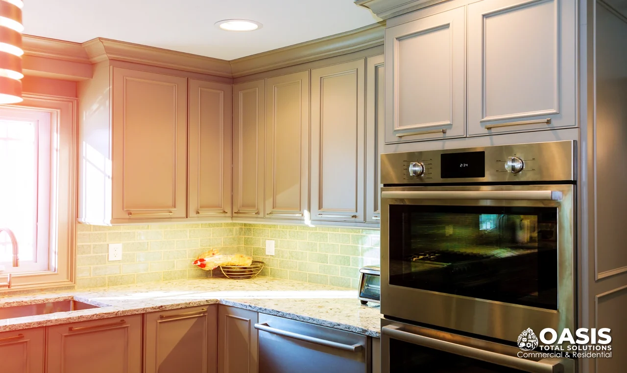 Appliance installation by Oasis Total Solutions