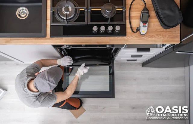 Top-down: opening a new wall oven