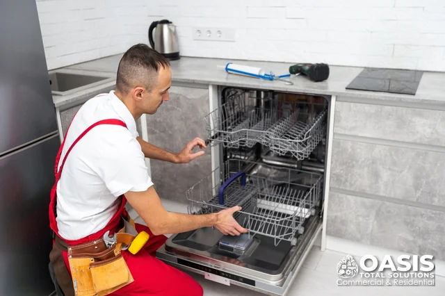 Verifying dishwasher fit and racks