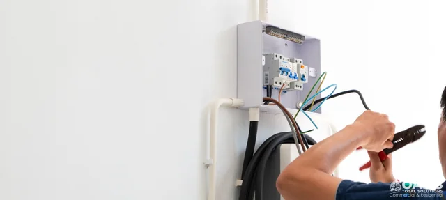 Electrical panel wiring and testing