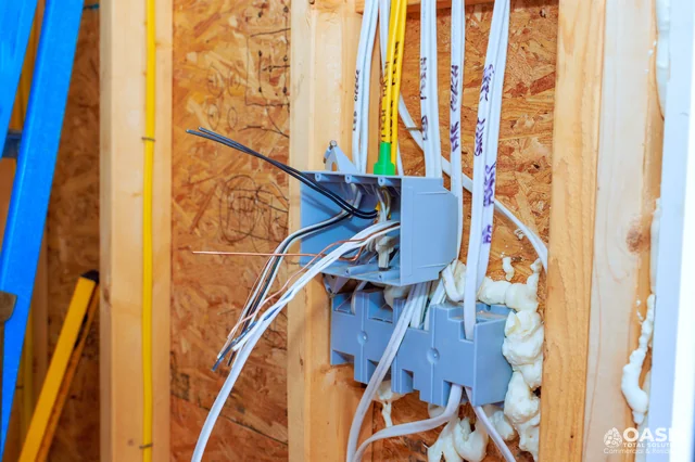 Rough-in wiring for new wall box