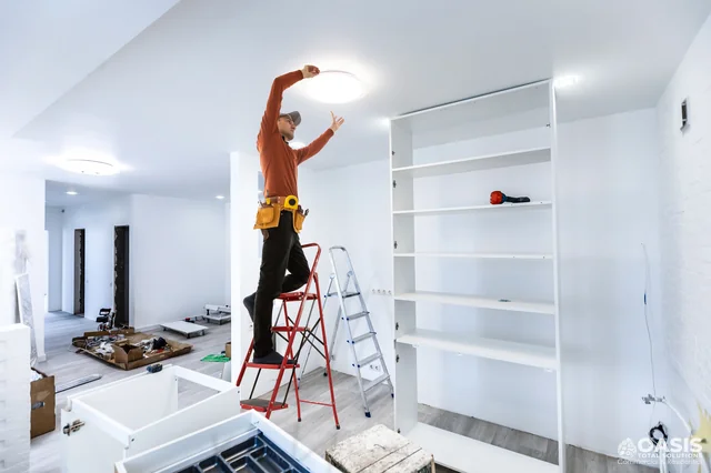 Installing LED ceiling light during remodel