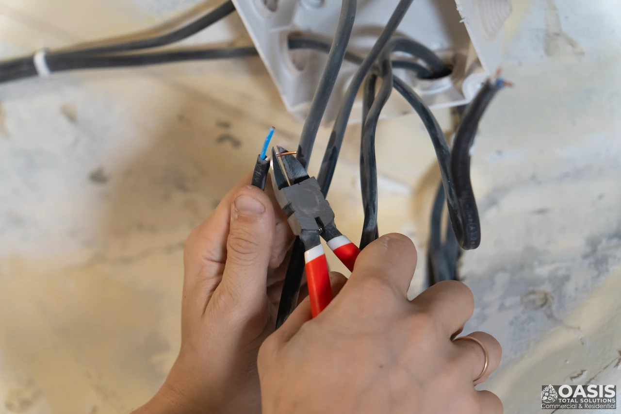Electrical fixture repair